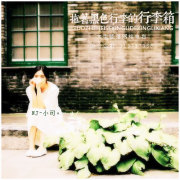 拖着黑色行李的行李箱-NJ小可